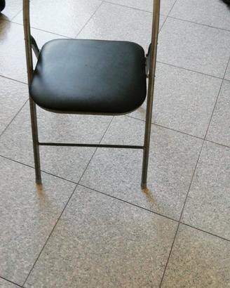 Sedia imbottita pieghevole