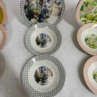 Set 12 piatti in porcellana Linea Pasqua