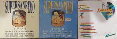 LOTTO DI 3 VINILI LP FESTIVAL DI SANREMO