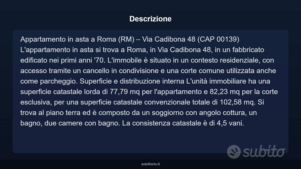Appartamento – Roma, Casal Boccone, Municipio Roma III - Vista 4