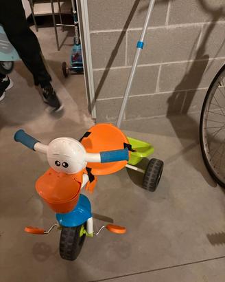 Triciclo Bambini a Papera con maniglione
