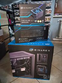 Case dissipatore e alimentatore per pc ATX Einarex