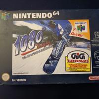 1080 Snowboarding N64 PAL CIB testato