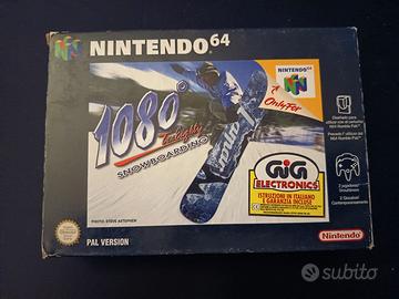 1080 Snowboarding N64 PAL CIB testato
