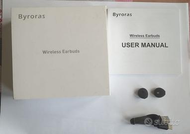 auricolari con base di ricarica