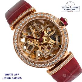 BVLGARI Lucea Ladies 33MM Factory diamonds gold