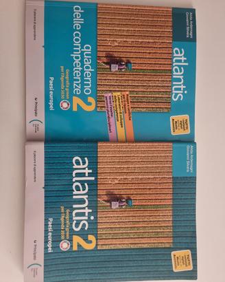 libri Atlantis 2 + quaderno delle competenze