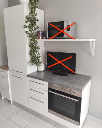 Mobile cucina con forno
