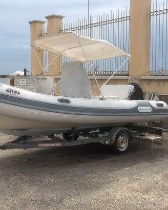 Gommone Master 5mt + Evinrude E-Tec 40/60 + Carrel