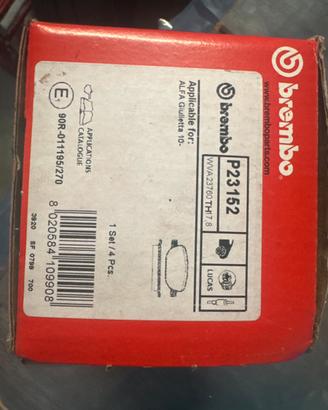 Pastiglie freno Brembo P23152 nuove