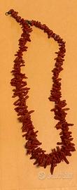 Collana in corallo rosso