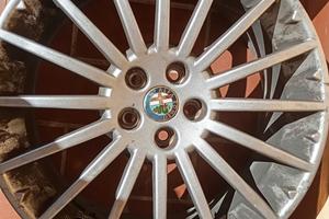 4 Cerchi da 17 Exclusive Alfa romeo 147/156/Gt/Gtv