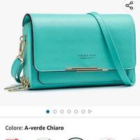 Borsa piccola - color Tiffany