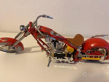 Modellino moto american chopper