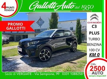 Citroen C3 Plus turbo s&s 100cv