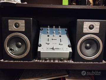 Casse Monitor ESI nEar 05 eXperience + Mixer USB N