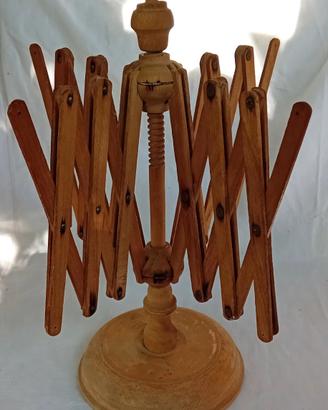 Ercolaio dipanatore vintage in legno collezione 