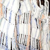 AMACA VINTAGE IN COTONE FATTO A MANO. 