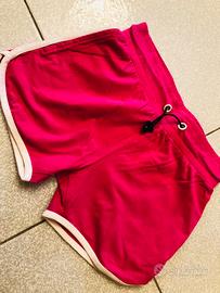 Pantaloncini bambina rosa