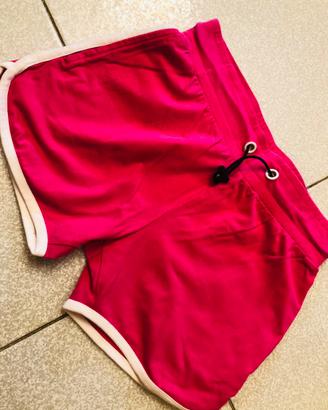 Pantaloncini bambina rosa