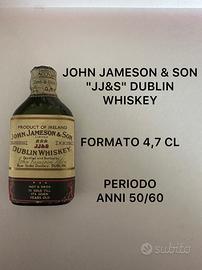 JOHN JAMESON & SON "JJ&S" DUBLIN WHISKEY