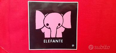 adesivo sticker ELEFANTE TV