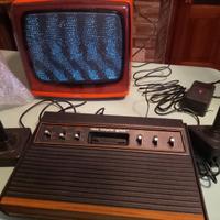 Video computer system Atari più TV vintage