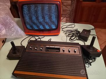 Video computer system Atari più TV vintage