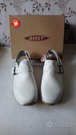 Scarpe Sabot, originali marca MBT, in vera pelle