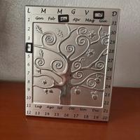 Calendario perpetuo argento