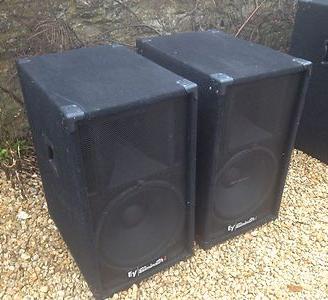 Impianto audio Electro Voice eliminator