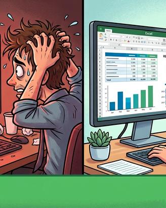 Excel è il tuo incubo? Lascia che ti aiuti io
