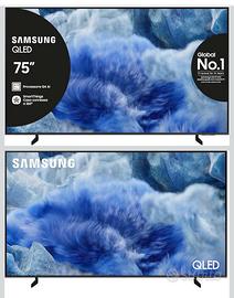 Samsung Smart tv 75” nuovo.