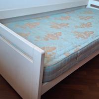 letto singolo + rete + materasso