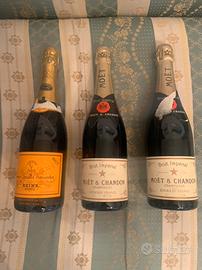 Bottiglie Champagne Vintage anni 70/80