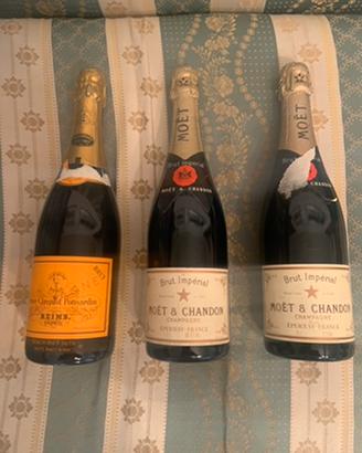 Bottiglie Champagne Vintage anni 70/80