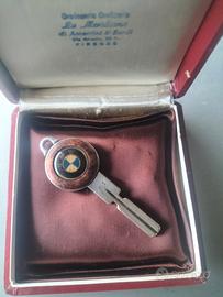 BMW vintage chiave argento 
