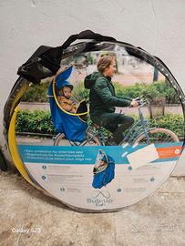 Parapioggia seggiolino bici