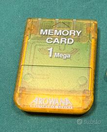 Memory Card PS2 Arowana 1MB