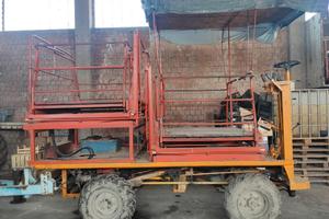 Carro raccolta frutta e potatura frutteto