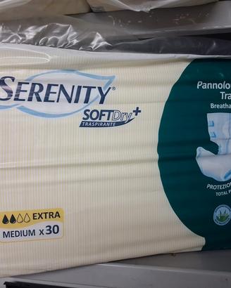 pannolini serenity soft dry 30pz