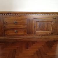 Porta TV cassapanca arte povera