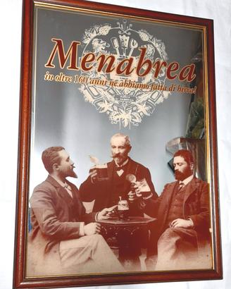 Specchio  / Quadro BIRRA MENABREA 
