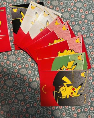 Pacchetti carte Pokemon sigillate