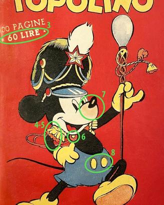 blocco 1000 fumetti Topolino