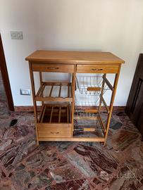 Carrellino in legno