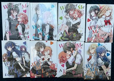 Manga whisper me a love song vol. 1-8
