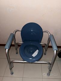 Sedia wc per disabili