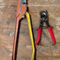 Troncatrice per cavi E Pinza crimpatrice capicorda