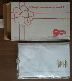 Tovaglia Ricamo Mulino Bianco 1990